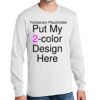 1-DAY NO MINIMUM Unisex Long Sleeve Crewneck T-Shirt Thumbnail