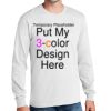 1-DAY NO MINIMUM Unisex Long Sleeve Crewneck T-Shirt Thumbnail