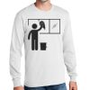 1-DAY NO MINIMUM Unisex Long Sleeve Crewneck T-Shirt Thumbnail