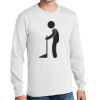 1-DAY NO MINIMUM Unisex Long Sleeve Crewneck T-Shirt Thumbnail