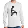 1-DAY NO MINIMUM Unisex Long Sleeve Crewneck T-Shirt Thumbnail