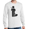 1-DAY NO MINIMUM Unisex Long Sleeve Crewneck T-Shirt Thumbnail