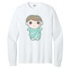 1-DAY NO MINIMUM Unisex Long Sleeve Crewneck T-Shirt Thumbnail