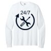 1-DAY NO MINIMUM Unisex Long Sleeve Crewneck T-Shirt Thumbnail