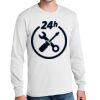 1-DAY NO MINIMUM Unisex Long Sleeve Crewneck T-Shirt Thumbnail