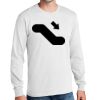 1-DAY NO MINIMUM Unisex Long Sleeve Crewneck T-Shirt Thumbnail