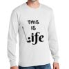 1-DAY NO MINIMUM Unisex Long Sleeve Crewneck T-Shirt Thumbnail