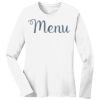 1-Hr Rush Ladies Long Sleeve T-Shirt Thumbnail