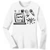 1-Hr Rush Ladies Long Sleeve T-Shirt Thumbnail