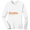 1-Hr Rush Ladies Long Sleeve T-Shirt Thumbnail