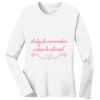 1-Hr Rush Ladies Long Sleeve T-Shirt Thumbnail