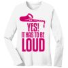 1-Hr Rush Ladies Long Sleeve T-Shirt Thumbnail